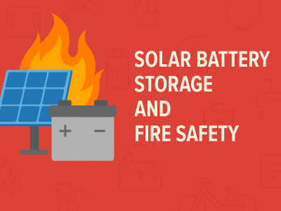 Ako chrániť solárne batériové úložiská pred požiarom: rady pre domácnosti aj firmy
